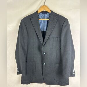 COPPLEY Blazer Sportcoat Navy‎ Blue Wool Silk Linen Men's 42R Two Button